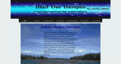 Desktop Screenshot of hazeltreetherapies.co.uk